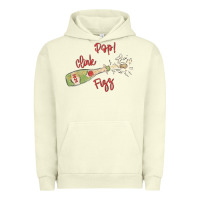Pigment Pistachio cheers to the new year Urban Hoodie - MaliasSmallBusiness