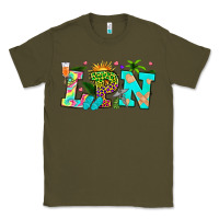 Army Green summer lpn Classic Tee - texasbilliewilder