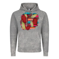 Cloud Rock heart and serape patches Vintage Hoodie - AdoDesignShop
