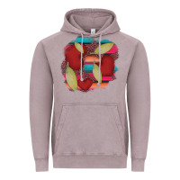 Vintage Zinc heart and serape patches Vintage Hoodie - AdoDesignShop