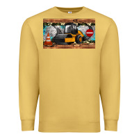 Antique Gold steam roller sippy cup Premium Sweatshirt - Artiststas