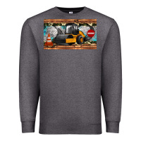 Charcoal Heather steam roller sippy cup Premium Sweatshirt - Artiststas
