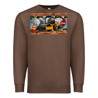 Chestnut steam roller sippy cup Premium Sweatshirt - Artiststas