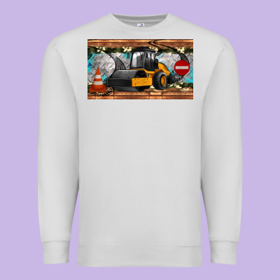 Steam Roller Sippy Cup Premium Sweatshirt Designed By Artiststas