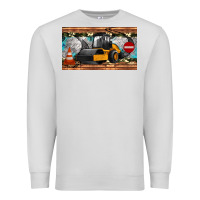 Dove Grey steam roller sippy cup Premium Sweatshirt - Artiststas