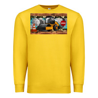 Lemon steam roller sippy cup Premium Sweatshirt - Artiststas