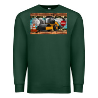 Sports Green steam roller sippy cup Premium Sweatshirt - Artiststas