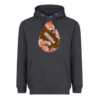 Smoke american football and western roses teardrop Heavyweight Hoodie - BundleAndBundleShop