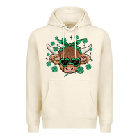 Tofu st patrick's day cow Premium Hoodie - MaliasSmallBusiness