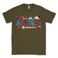 Army Green aunt baseball Classic Tee - Zillion Design Studio