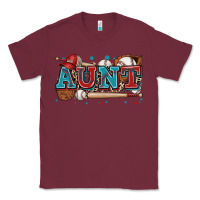 Burgundy aunt baseball Classic Tee - Zillion Design Studio