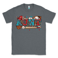 Charcoal Heather aunt baseball Classic Tee - Zillion Design Studio