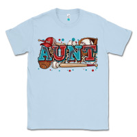 Dusty Blue aunt baseball Classic Tee - Zillion Design Studio