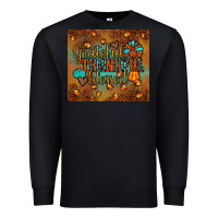 Black grateful thankful blessed turkey Premium Sweatshirt - JahusDesignShop
