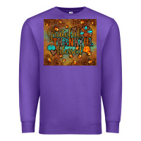 Purple grateful thankful blessed turkey Premium Sweatshirt - JahusDesignShop