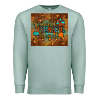 Seafoam grateful thankful blessed turkey Premium Sweatshirt - JahusDesignShop
