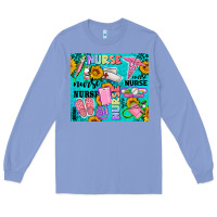 Colony Blue western nurse Long Sleeve Tee - AdoDesignShop