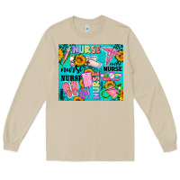 Mushroom western nurse Long Sleeve Tee - AdoDesignShop
