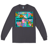 Smoke western nurse Long Sleeve Tee - AdoDesignShop