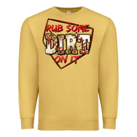 Antique Gold rub some dirt on it baseball Premium Sweatshirt - Jasminsmagicworld