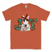 Copper Christmas joy bull terrier Classic Tee - RanaPortraitStore