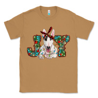 Toasted Coconut Christmas joy bull terrier Classic Tee - RanaPortraitStore