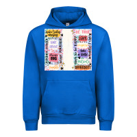 Cobalt positive affirmation Urban Hoodie - MaliasSmallBusiness