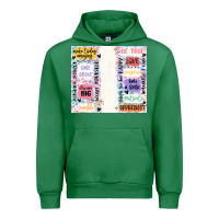 Emerald positive affirmation Urban Hoodie - MaliasSmallBusiness
