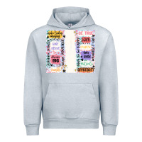 Heather Grey positive affirmation Urban Hoodie - MaliasSmallBusiness