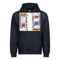 Navy positive affirmation Urban Hoodie - MaliasSmallBusiness