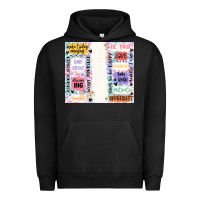 Pigment Black positive affirmation Urban Hoodie - MaliasSmallBusiness