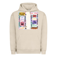 Pigment French Oak positive affirmation Urban Hoodie - MaliasSmallBusiness