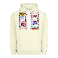 Pigment Pistachio positive affirmation Urban Hoodie - MaliasSmallBusiness