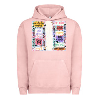 Pigment Salmon positive affirmation Urban Hoodie - MaliasSmallBusiness