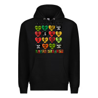 Black what we learn from black history Premium Hoodie - MaliasSmallBusiness