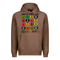 Chestnut what we learn from black history Premium Hoodie - MaliasSmallBusiness