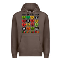 Coffee what we learn from black history Premium Hoodie - MaliasSmallBusiness