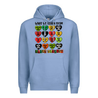 Colony Blue what we learn from black history Premium Hoodie - MaliasSmallBusiness