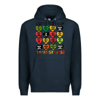 Navy what we learn from black history Premium Hoodie - MaliasSmallBusiness