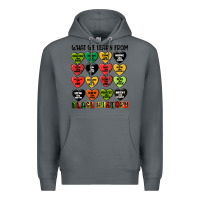 Rock what we learn from black history Premium Hoodie - MaliasSmallBusiness