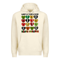 Sandshell what we learn from black history Premium Hoodie - MaliasSmallBusiness