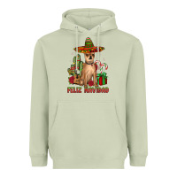 Matcha Chihuahua feliz navidad Heavyweight Hoodie - JahusDesignShop