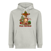 Chihuahua Feliz Navidad Heavyweight Hoodie | Teevron