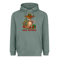 Sage Chihuahua feliz navidad Heavyweight Hoodie - JahusDesignShop