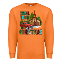 Carrot small town christmas church western truck Premium Sweatshirt - AdoDesignShop