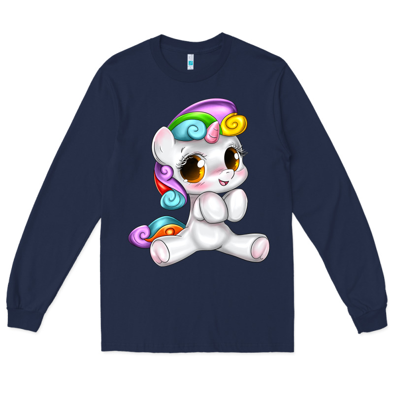 Pride Cute Unicorn Long Sleeve Tee by texasbilliewilder | Teevron