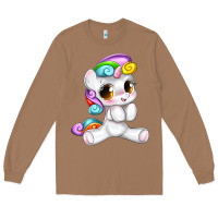 Toasted Coconut pride cute unicorn Long Sleeve Tee - texasbilliewilder