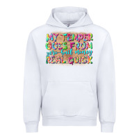 White my temper goes from zerobail money real quick Urban Hoodie - NancyCooperArtShop