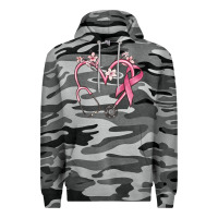 Slate Camo stethoscope nurse medical breast cancer awareness Premium Hoodie - MaliasSmallBusiness