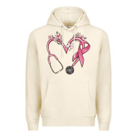 Tofu stethoscope nurse medical breast cancer awareness Premium Hoodie - MaliasSmallBusiness